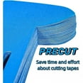 thumbnail image 6 of Precut Kinesiology Tape for Knees, 20 Pcs - Knee Support & Stability, Knee Pain Relief Athletic Tape - Waterproof & Elastic, Breathable Hypoallergenic Latex-Free Tape, Blue, 6 of 8