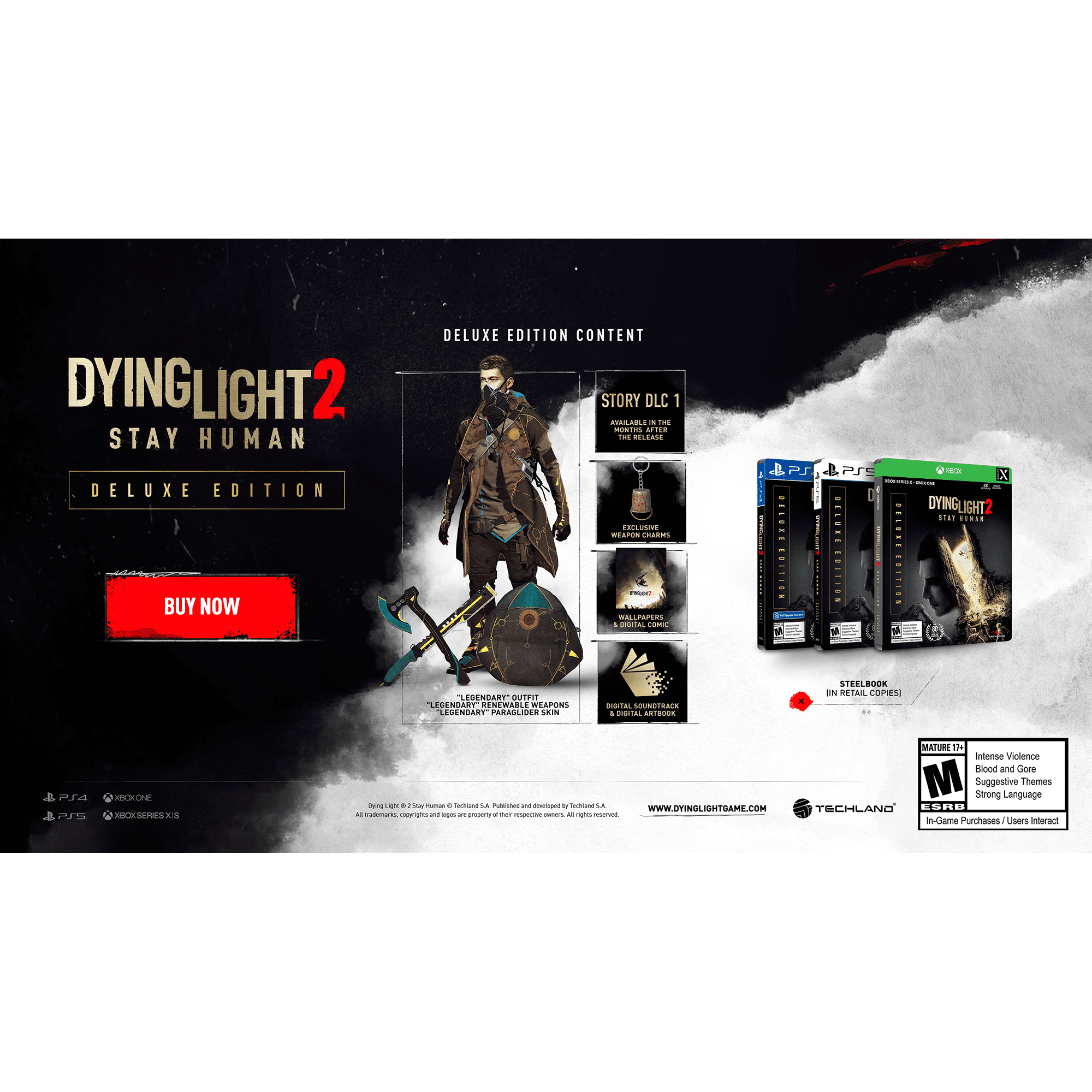 Dying Light 2 Stay Human To Offer Free PS5 & Xbox Series X