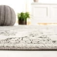 thumbnail image 4 of SAFAVIEH Odyssey Edith Floral Polyester Area Rug, Grey/Dark Grey, 6'7" x 6'7" Square, 4 of 11