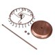 thumbnail image 2 of 23 Hooks Rotating Necklace Display Holder Pendant Bracelet Jewelry Stand Rack, 2 of 5