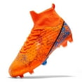 thumbnail image 2 of Novetra Unisex Football Shoes High Top Youth Training Anti Slip Soccer Boots, 2 of 7