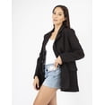 thumbnail image 4 of Blazer amplio cruzado AMAD Casual para mujer Talla S, 4 of 7