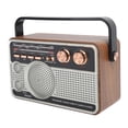 thumbnail image 2 of Altavoz USB recargable con Bluetooth portátil con radio FM/AM/SW para disco U/tarjeta de memoria, 2 of 5