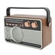 thumbnail image 2 of Altavoz USB recargable con Bluetooth portátil con radio FM/AM/SW para disco U/tarjeta de memoria, 2 of 5
