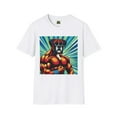 thumbnail image 4 of Muscle Boxer Pop Art Unisex Softstyle T-Shirt, 4 of 11