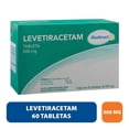 thumbnail image 1 of Levetiracetam Medimart 500 mg 60 tabletas, 1 of 4