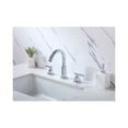 thumbnail image 3 of Elegant Lighting Leah 8 Inch Widespread Double Handle Bathroom Faucet In Chrome, 3 of 10