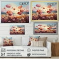 thumbnail image 4 of Designart "Coastal Wildflower Dreams" Wildflowers Floater Framed Wall Art Prints, 4 of 5