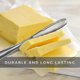 thumbnail image 3 of 2 Pieces Of Stainless Steel Butter Knife Professional 3-in-1 Curling Butter Knife With Serrated Edge, 3 of 3