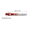 thumbnail image 2 of Uxcell 35mm Dart Shafts, 2BA Thread Aluminum Dart Stems - 3 Pack Red 35mm, 2 of 5