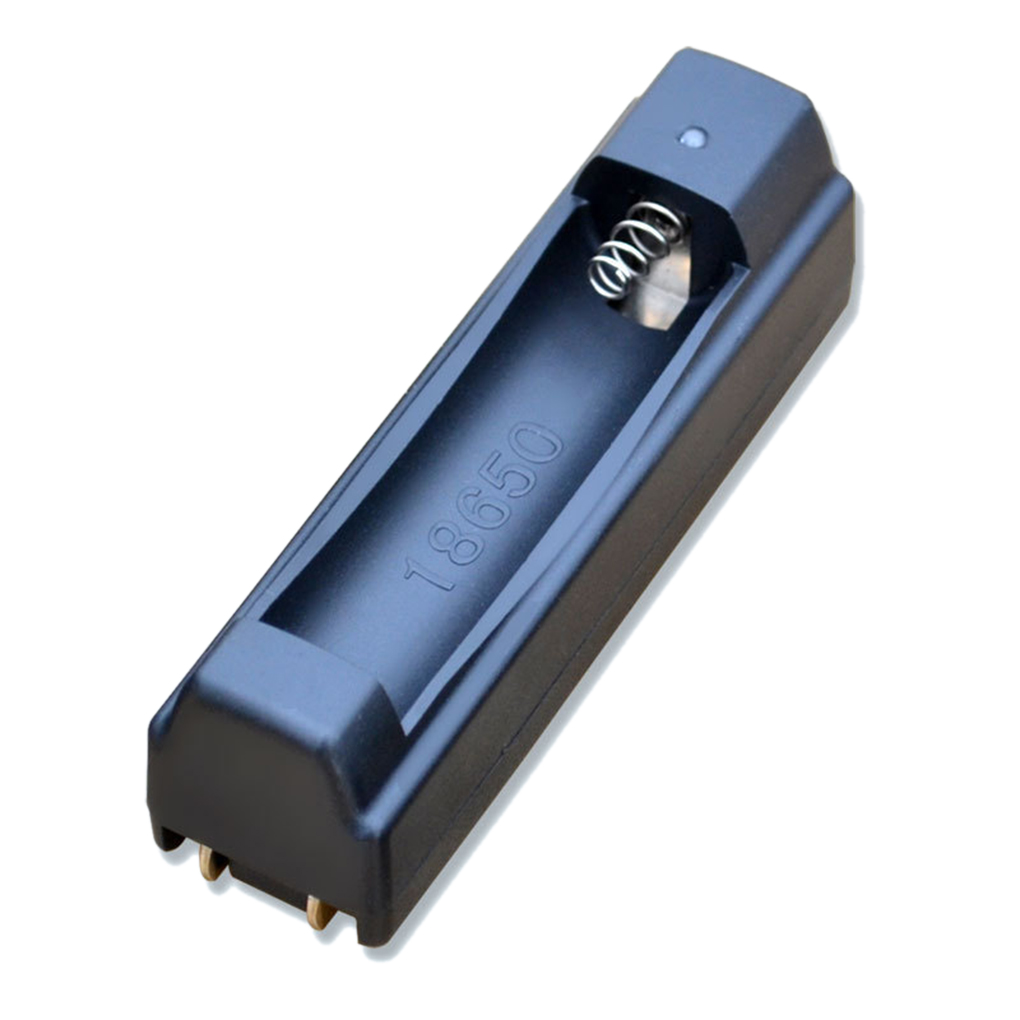 US Plug Single Slot Portable Battery Charger for 18650 Lithium Polymer Battery