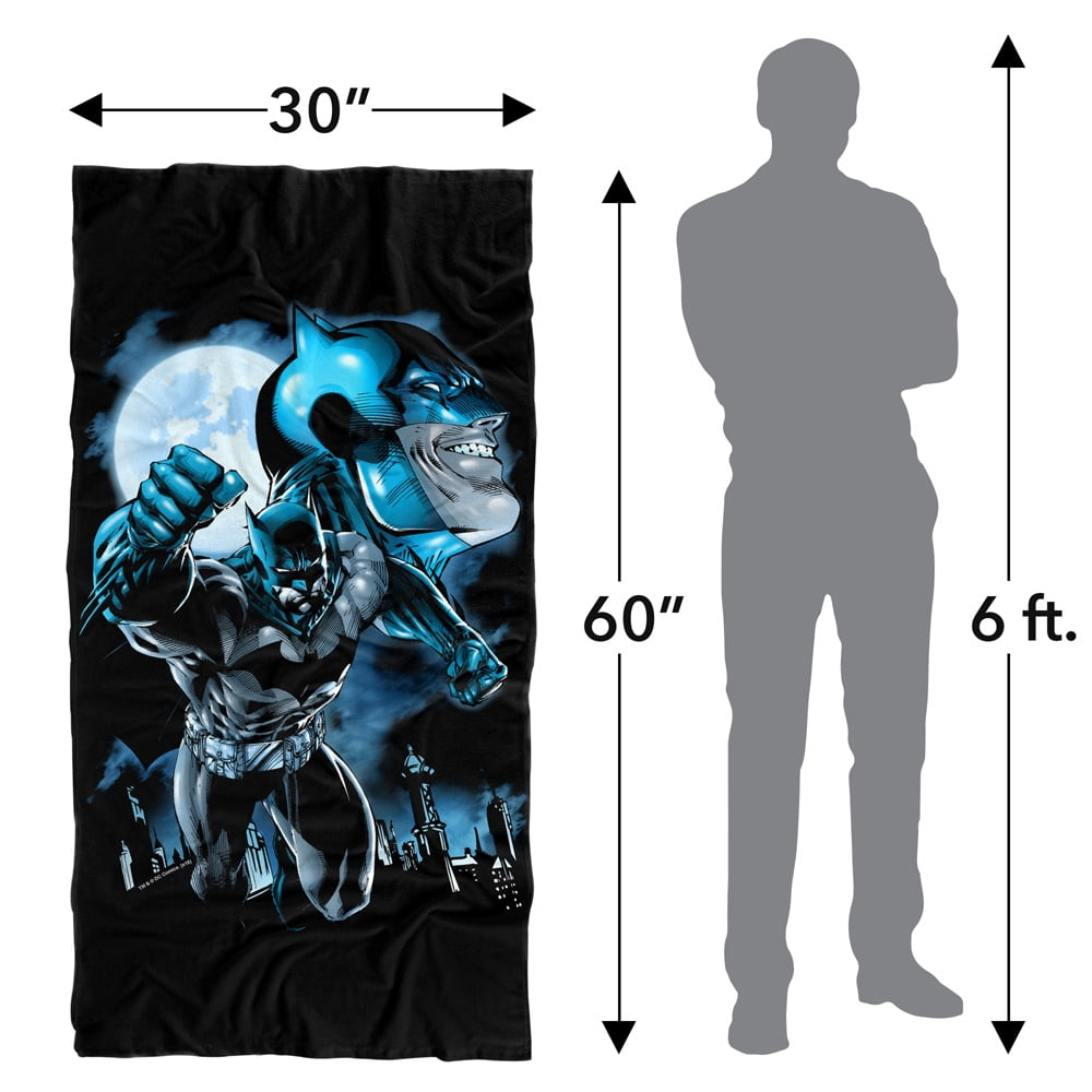 Batman Moonlight Bat Officially Licensed Beach Towel 30' X 60'