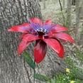 thumbnail image 5 of ZOELNIC Metal Daylily Flower Decorative Beautiful Attractive Simulation Metal Flower Garden Decor for Home, 5 of 9