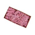 thumbnail image 1 of facefd Natural Dried Reindeer Moss Treated Immortal moss Crafts DIY Floral Decor Pink, 1 of 5