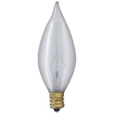 

Bulbrite Pack of (25) 60 Watt Dimmable Satin Finish C11 Spunlite Incandescent Light Bulbs with Candelabra (E12) Base