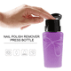 thumbnail image 4 of Dispensador de bomba de empuje hacia abajo de 250ML, botella vacía con tapa abatible para esmalte de uñas, desmaquillador Ormromra CPB-DE-LYY407-3, 4 of 5