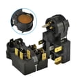 thumbnail image 2 of refrigerator starter compressor overload protector start relay QP3-12A For Haier 2PCS, 2 of 7