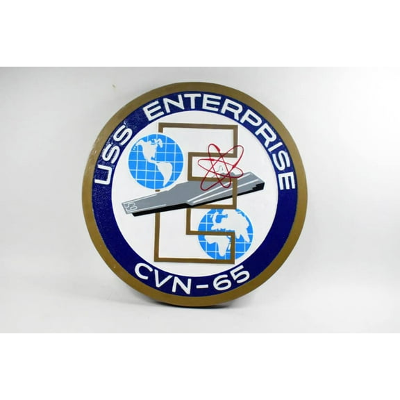USS Enterprise (CVN-65) Plaque