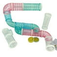 thumbnail image 3 of Necvior Hamsters Tube Adventure External Pipe Set Transparent Plastic Tube Hamsters Toy, 3 of 11