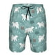 thumbnail image 3 of Fotbe whiter Snow bear Print Trajes de Baño Estampados para Hombre, Shorts de Verano de Secado Rápido, Ropa de Playa, Bañadores-X-Large, 3 of 6