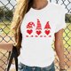 thumbnail image 2 of Camiseta holgada de manga corta con cuello redondo y estampado informal para el Día de San Valentín a la moda para mujer Pompotops hfajkhk125177, 2 of 4