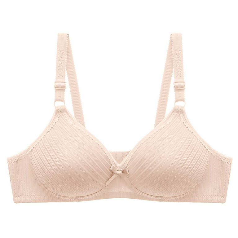 TAIAOJING Wireless Bra Seamless Bra for Women Fashionable Strapless Bra  Lace Gathered Side Closed Underwear ABC Cup Brassiere