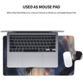 thumbnail image 3 of Pobuds Leather Laptop Sleeve, Padded Case, Thin Portable, Versatile Bag - Compatible with most 13 inch laptops for MacBook Pro 13 inch 2016 or later, MacBook Air 13,14 - Vertical, Eagle, 3 of 5