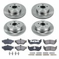 thumbnail image 3 of Power Stop Front and Rear Stock Replacement Brake Pad and Rotor Kit KOE2859, 3 of 8