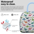 thumbnail image 3 of Womens Colorful Dinosaur and Nature Pattern Lunch Box for Work,Insulated Lunch Bag for Women,Loncheras Para Mujer,Leakproof Adult Lunch Bag for Work,Beach,Travel,Picnic,Camping, 3 of 7