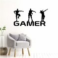 thumbnail image 5 of Pegatinas de pared autoadhesivas con frases y frases de jugadores, calcomanía de vinilo impermeable para pared, Sunny, 5 of 5