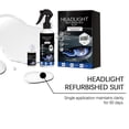thumbnail image 4 of Headlight Restoration Kit Car Lens Cleaner Oxidation Remover Yellowing Cloudy Headlight Repair Polish Set With Coating, Improves Night Visibility for Cars Trucks Motorcycles DIY Auto Care, 4 of 9