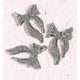 thumbnail image 4 of 20 piezas arco mariposa aleación cristales arte uñas accesorios suministros-diamantes de imitación y decoraciones (plata), 4 of 4