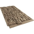 thumbnail image 5 of Ekena Millwork 45 3/4"W x 24 1/2"H x 1 1/4"D Canyon Ridge Stacked Stone, EverStone Faux Stone Siding Panel, Valley Spring, 5 of 9