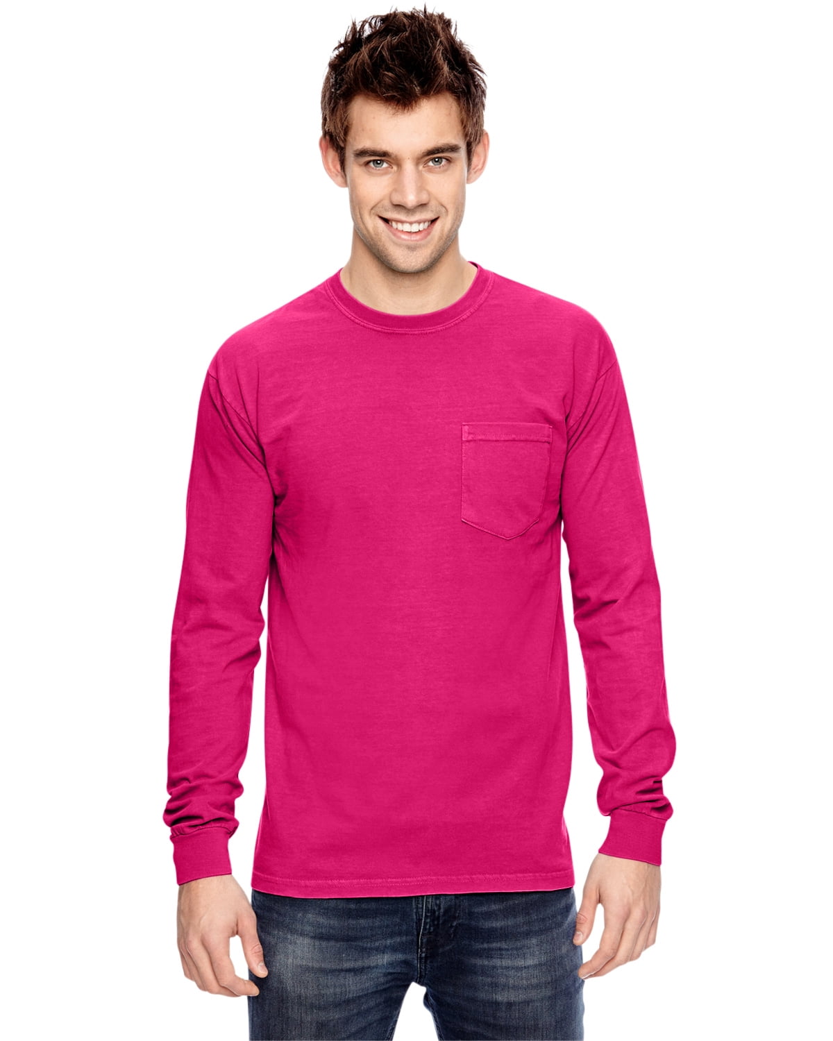 Comfort Colors Women's Heavyweight Pocket T-Shirt - Watermelon Color, Size 3XL, 100% Ringspun Cotton - View #6