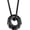 black, variant on Men's Motorbike Stainless Steel Biker Necklace with 23.6" Chain