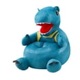 thumbnail image 4 of yuksok Kids Dinosaur Chair Children Baby Cartoon Animal Sofa Learning Sitting Chair Blue, 4 of 9
