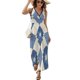 thumbnail image 1 of Diamond Grid Vestido Sin Mangas Para Mujer, Traje De, Ropa De Cumpleaños, Verano, 1 of 5
