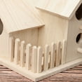 thumbnail image 4 of Wioihee Nest Dox Nest House Bird House Bird House Bird Box Bird Box Wooden Box, 4 of 8