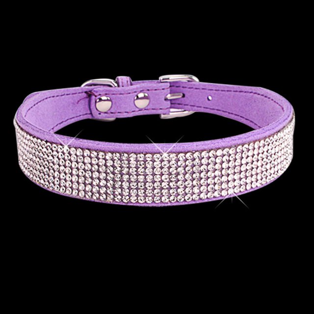 Collier en Diamant Cristal Bling pour Chien Chat