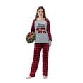 thumbnail image 4 of LuLiaMenton Christmas Family Pajamas Sleepwear Set, Mama Papa Bear Kids 6-7Y, 4 of 5