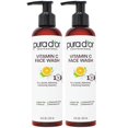 thumbnail image 1 of Jabón facial PURA D'OR con vitamina C antioxidante 480 ml (2 x 240 ml), 1 of 6