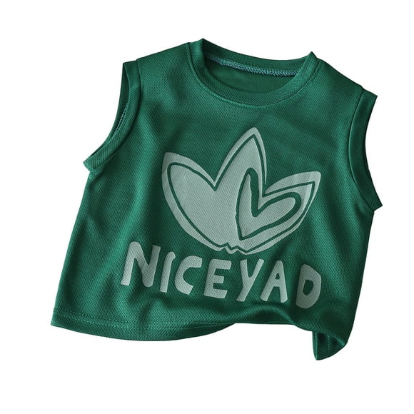 MEZZALL Children Quickly Dry Summer Tops Seeveless Tank Shirts Fashion Toddler Soft Dailywear 3-4 Years