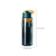 thumbnail image 3 of Fmbmuo 550ml Sports Water Bottle with Handle, Leak-Proof BPA-Free Plastic Drink Bottle for Gym and Outdoor, 3 of 5