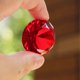 thumbnail image 2 of 60mm Crystal Diamonds Craft Decorative Diamond Ornament for Wedding Home Bridal Shower (Red), 2 of 3