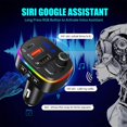 thumbnail image 4 of Bluetooth Car Adapter, Pd 18w And Qc3.0 Bluetooth 5.0 Wireless Car Radio Adapter Music Player, 4 of 5