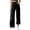 Black, variant on Women's Lined Jeans Straight Leg Wide Jeans with Pockets Winter Lined Thermal Winter Warm Casual Denim