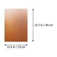 thumbnail image 2 of unbranded 5Ud Tapetes Para Hornear Y Barbacoa En Color Chocolate Resistentes Y Fáciles De Usar, 2 of 8