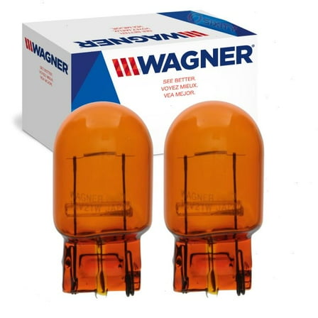 2 pc Wagner Rear Turn Signal Light Bulbs compatible with Toyota 4Runner Avalon C-HR Camry Celica Corolla Echo FJ Cruiser Highlan 1.5L 2.4L L4 2000-2018