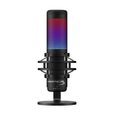 HyperX QuadCast S RGB USB Condenser Microphone - Black