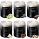thumbnail image 1 of Set de 6 velas aromáticas AOOVOO, 198 g, cera de soja, 1 of 8